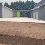 Large circle drive way