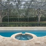 Pool deck and coupling