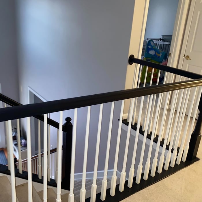 Painting railings