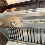 Kitchen range degreased and thoroughly cleaned.