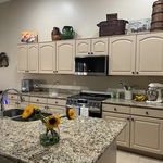 Cabinet refinishing after