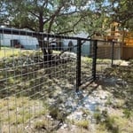 Pipe and Wire Gate