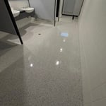Bathroom epoxy flooring