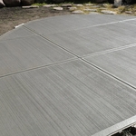 Concrete pour and build