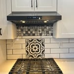 Installed brand new customer provided range hood