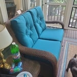 Completed job with one of our beautiful fabrics