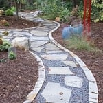 Stones side walk