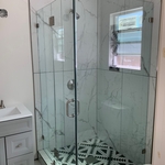 3/8 frameless shower
