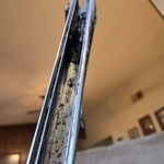 Sliding glass door wheel replacement