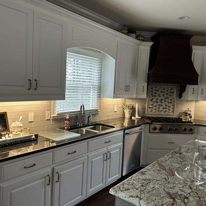 Under cabinet light addition