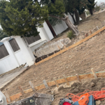 Replacement of old driveway.