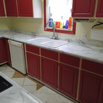 New custom counter tops