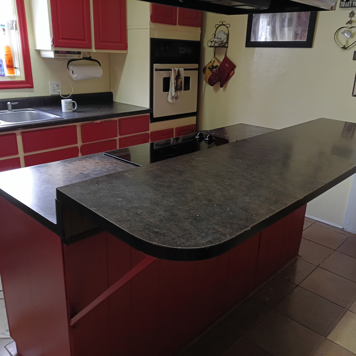 New custom counter tops
