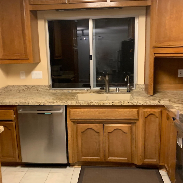 Chang Job - Kitchen Remodel (Sink View) Before Photo