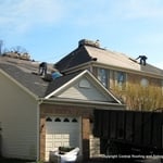 Roofers Working