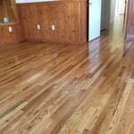 Semi-Gloss Finish on New Floor