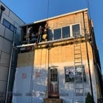 New Hardie Board Siding Installation