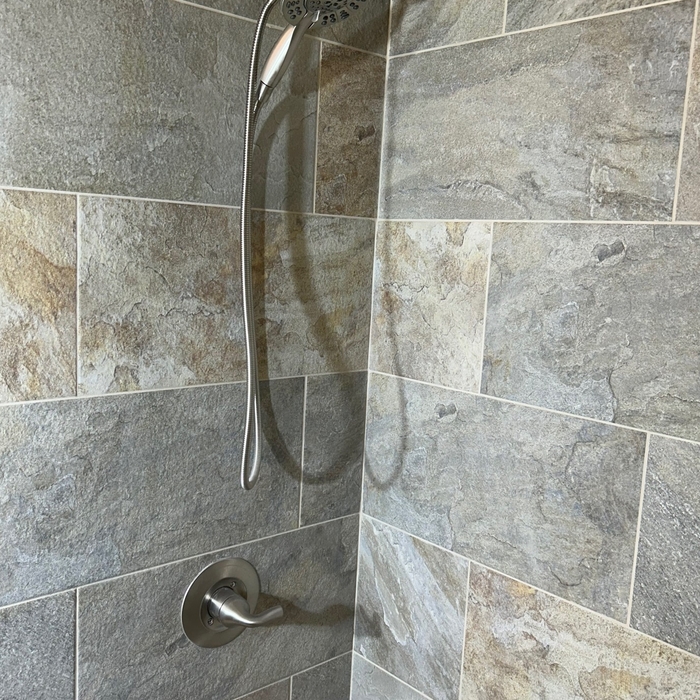 Wheelchair accessible shower