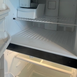 Freezer on refrigerator- After