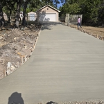 New driveway