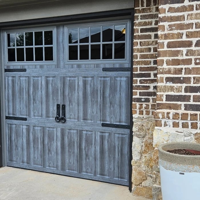 New garage door