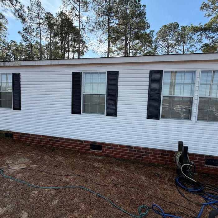 Pressure washing