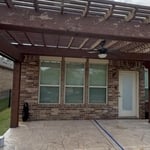 Restaining Pergola