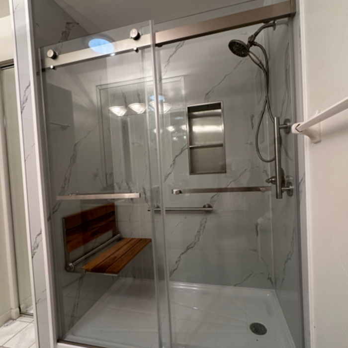 Finished Shower