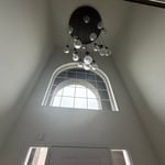 Chandelier Install