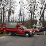 Crane and Chipper