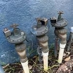 Sprinkler valve Installation needed. Before. Hyperon Ave Los Angeles, CA