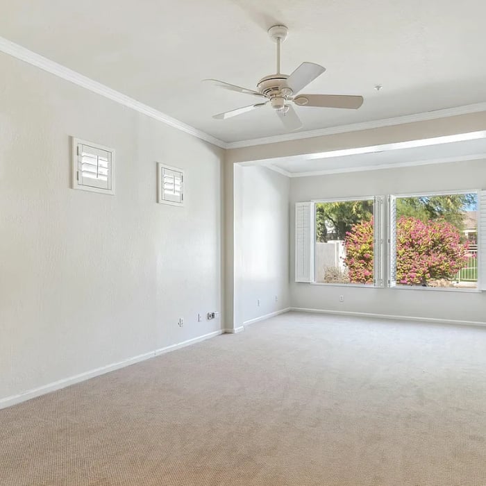 After of the master bedroom