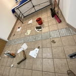 Tile instal Jewish Com. Center
