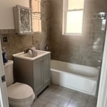 Demolition of a bathroom to update the room for new buyers
