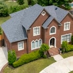 Home with damage