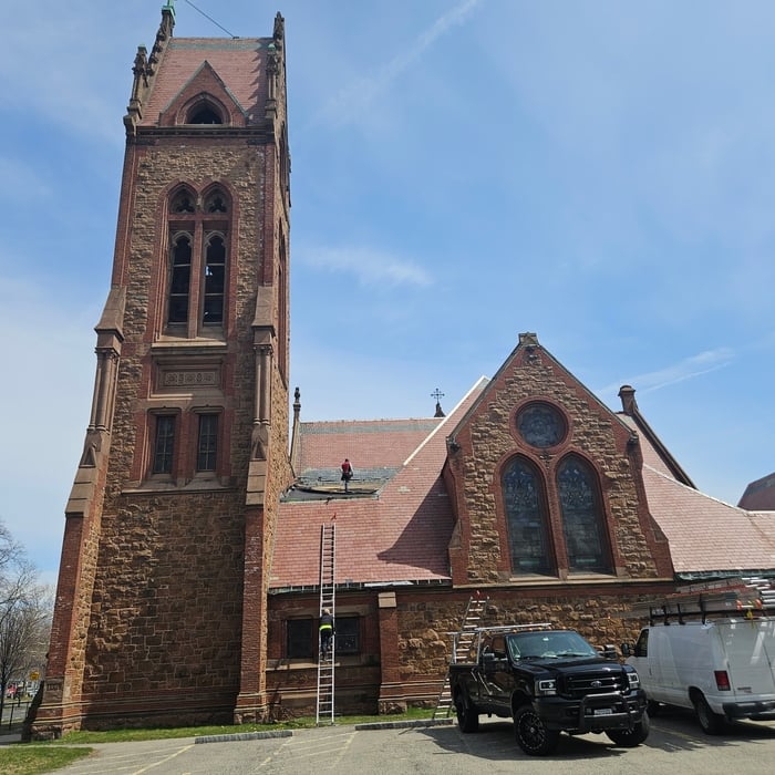 Slate roofing contract Boston