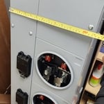 WHOLE BUILDING PANEL UPGRADE WITH 16-GANG METERS FOR APARTMENT BUILDING
