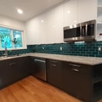 After Pics of another Kitchen Refacing Project by Visions.