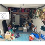 Before photo of a garage makeover in Glendale.