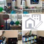 I added ikea furniture to home all toys, bookshelf for all books and a desk for homework!