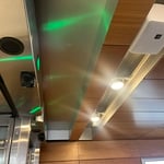 TF green airport exit lane trim