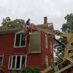 Tree cutting and gutter cleaning