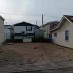Home demolition project in Lavallette, New Jersey.