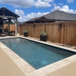 7' Cedar Cap and Trim Fence
