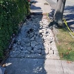 Sidewalk install.
