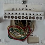 Thermostat installation
