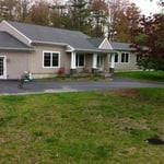 On this house we did the roof, siding and windows.