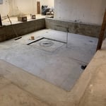 Basement Golf Room Simulator