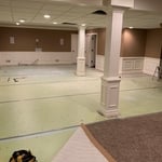 Basement Golf Room Simulator