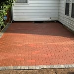 Brick patio
